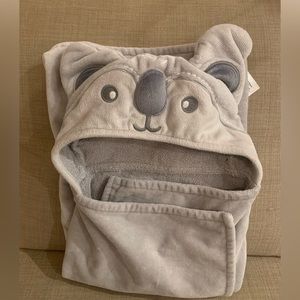 Pottery Barn Kids Koala Baby Hooded Towel NWOT